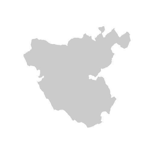 Imagen del contorno de la provincia de Cádiz