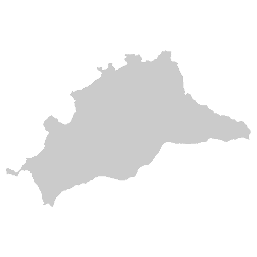 Imagen del contorno de la provincia de Málaga