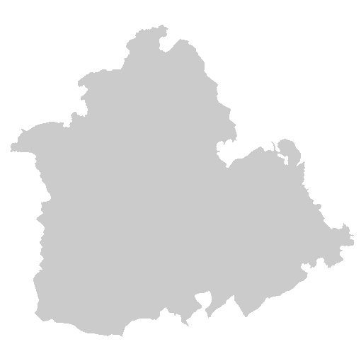 Imagen del contorno de la provincia de Sevilla